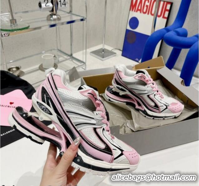 Low Cost Balenciaga X-Pander Trainers 6.0 Sneakers in Mesh and Nylon 111244 Pink