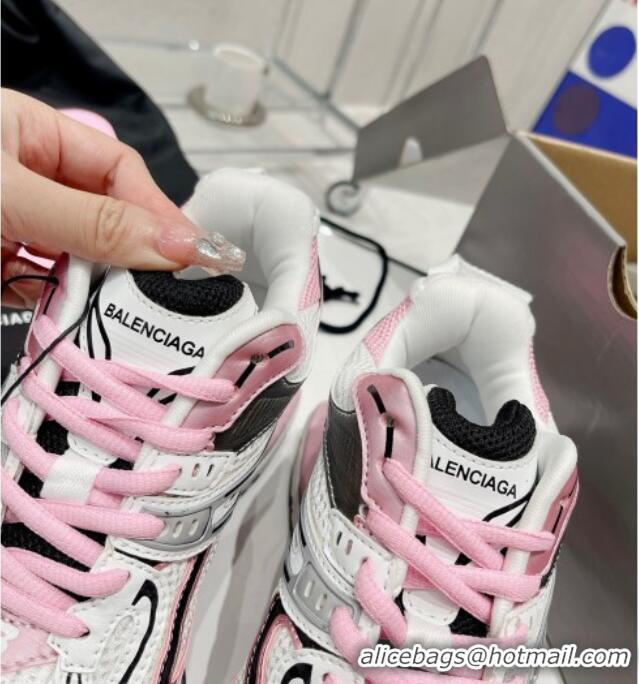 Low Cost Balenciaga X-Pander Trainers 6.0 Sneakers in Mesh and Nylon 111244 Pink