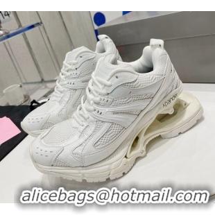 New Style Balenciaga X-Pander Trainers 6.0 Sneakers in Mesh and Nylon 111244 White