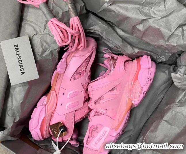 Low Price Balenciaga Track 3.0 Trainers 112008 All Pink