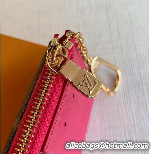 Promotional Louis Vuitton Monogram Canvas Card Holder Recto Verso Wallet M69431 Hot Pink 2020