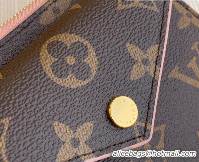 Well Crafted Louis Vuitton Monogram Canvas Card Holder Recto Verso Wallet M69431 Light Pink