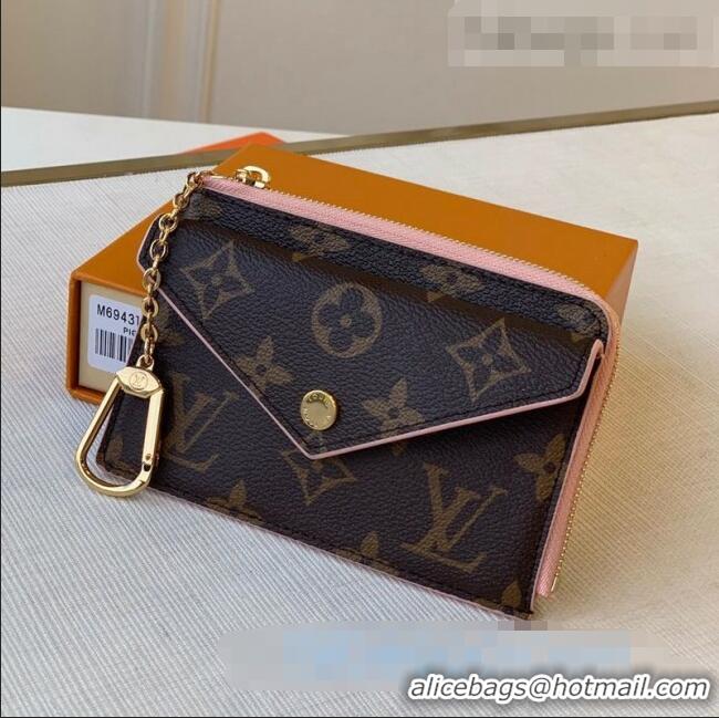 Well Crafted Louis Vuitton Monogram Canvas Card Holder Recto Verso Wallet M69431 Light Pink