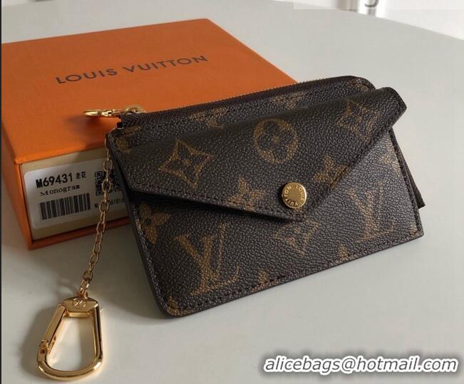 Inexpensive Louis Vuitton Monogram Canvas Card Holder Recto Verso Wallet M69431 Brown