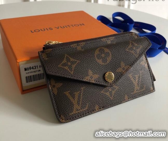 Inexpensive Louis Vuitton Monogram Canvas Card Holder Recto Verso Wallet M69431 Brown