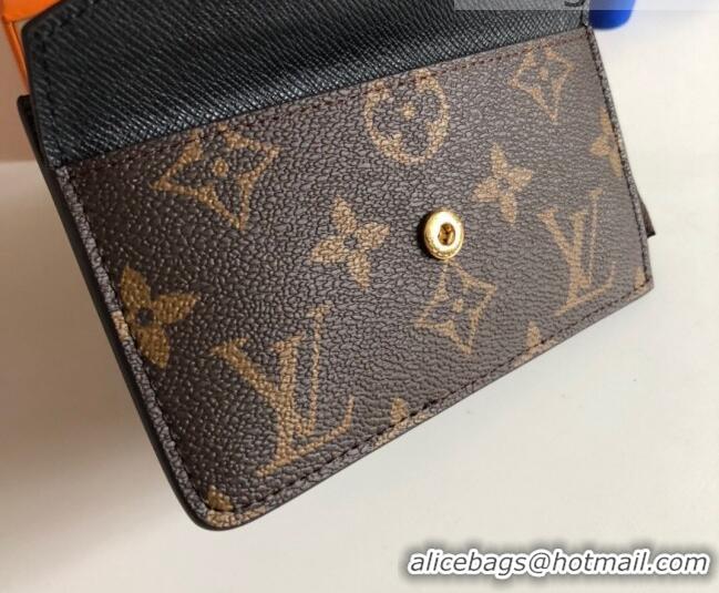 Inexpensive Louis Vuitton Monogram Canvas Card Holder Recto Verso Wallet M69431 Brown