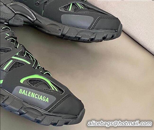 Good Quality Balenciaga Track 3.0 Trainers Bright 112009 Black/Green