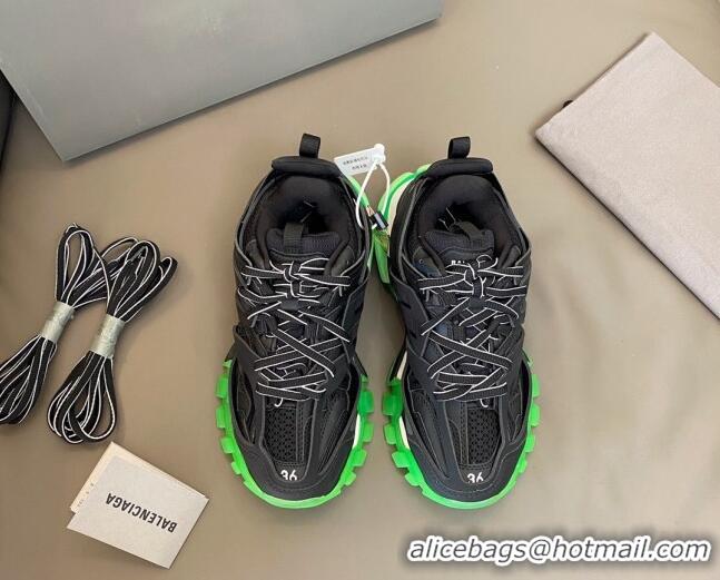 Top Grade Balenciaga Track 3.0 Trainers 112012 Black/Green