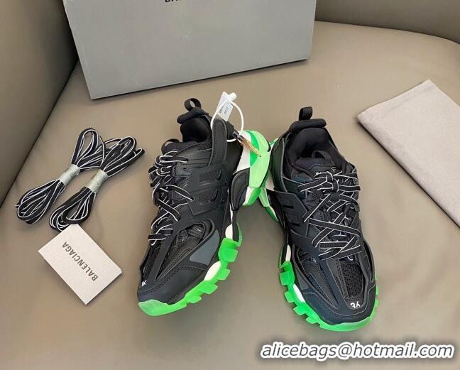 Top Grade Balenciaga Track 3.0 Trainers 112012 Black/Green