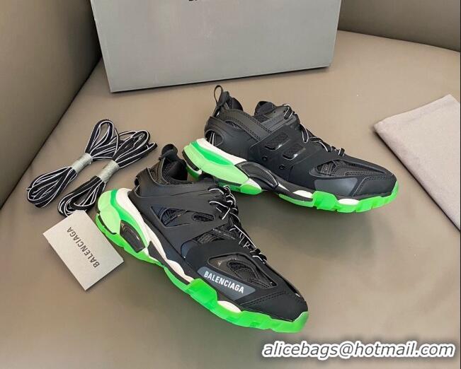 Top Grade Balenciaga Track 3.0 Trainers 112012 Black/Green