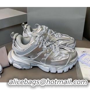 Charming Balenciaga Track 3.0 Trainers 112012 Silver