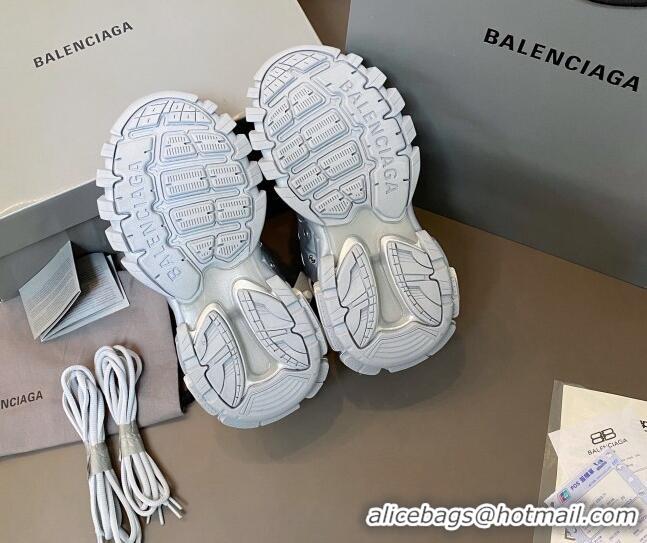 Charming Balenciaga Track 3.0 Trainers 112012 Silver