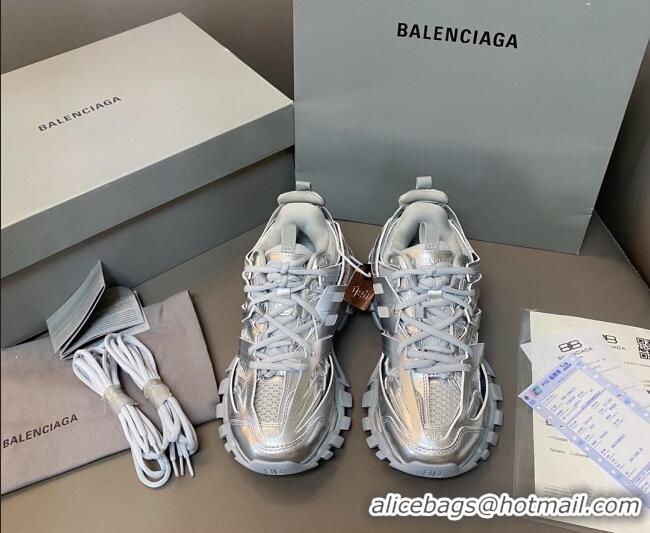 Charming Balenciaga Track 3.0 Trainers 112012 Silver