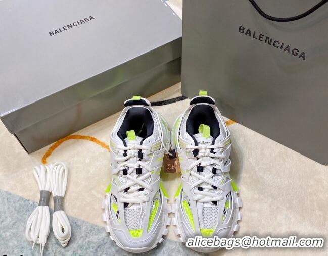 Lower Price Balenciaga Track 3.0 Trainers 112012 White/Yellow