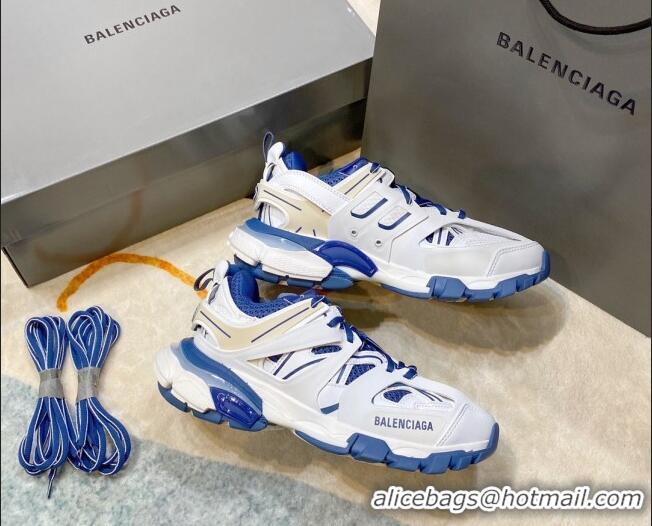 Top Quality Balenciaga Track 3.0 Trainers 112012 White/Blue