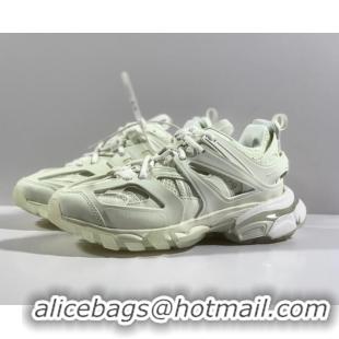 Pretty Style Balenciaga Track 3.0 Trainers 112012 Aged White