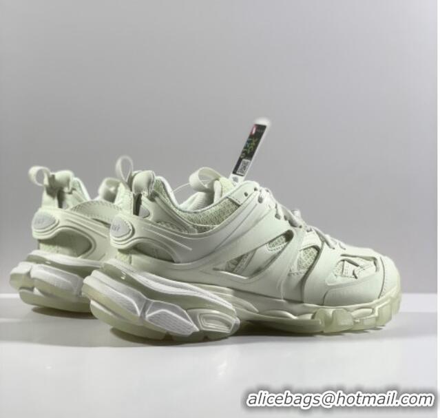 Pretty Style Balenciaga Track 3.0 Trainers 112012 Aged White