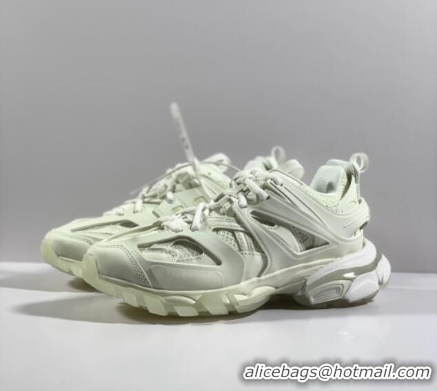 Pretty Style Balenciaga Track 3.0 Trainers 112012 Aged White