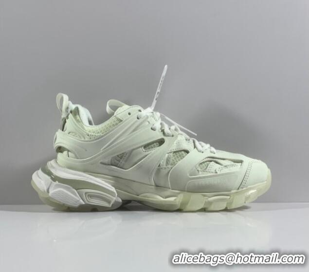 Pretty Style Balenciaga Track 3.0 Trainers 112012 Aged White