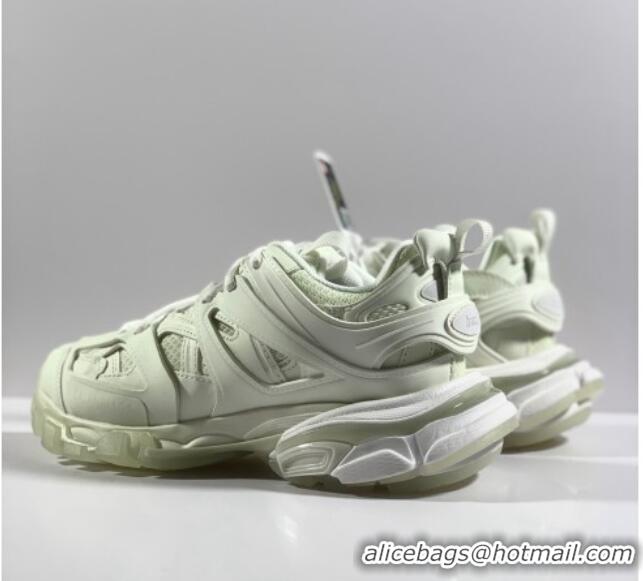 Pretty Style Balenciaga Track 3.0 Trainers 112012 Aged White