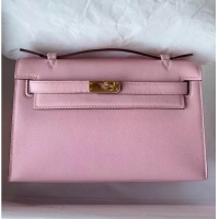 Best Price Hermes Original swift Leather KEL2278 pink&gold-Tone Metal