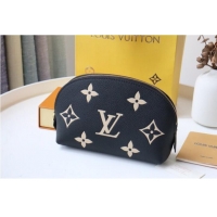 Grade Quality Louis Vuitton POCHETTE COSMETIQUE PM M59086 Black&Beige