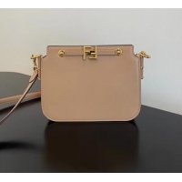 Elegant Promotional FENDI TOUCH leather bag 8BT349AHK2 Beige