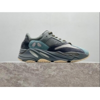 Fashion Adidas Yeezy 700V2 Sneakers AYV12 Blue/Deep Grey