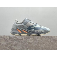 Famous Brand Adidas Yeezy 700V2 Sneakers AYV13 Light Grey/Blue/Orange