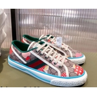 Best Price Gucci Women's Tennis 1977 Heart Apple GG Sneakers 081412 Blue