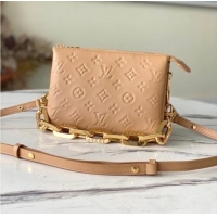 Famous Brand Louis Vuitton COUSSIN PM M57791 Camel