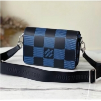 Buy Cheapest Louis Vuitton Shoulder Bag N50037 blue