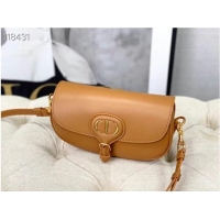 Cheapest MEDIUM DIOR BOBBY BAG Warm Taupe Box Calfskin M9327 Camel