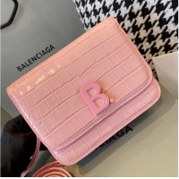 Famous Brand BurBerry Leather Shoulder Bag 80195 pink