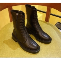 Low Price Chanel Calfskin Ankle Boots Black 2021 21092306