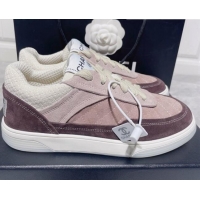 Best Price Chanel Suede Sneakers 111701 Light Brown