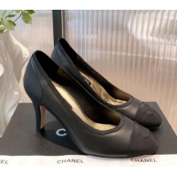 Best Price Chanel Lambskin & Grosgrain Pumps 112239 Black