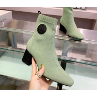 Sumptuous Hermes Volver 60 Ankle Boot with 6cm Heel 021051 Green