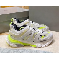 Lower Price Balenciaga Track 3.0 Trainers 112012 White/Yellow