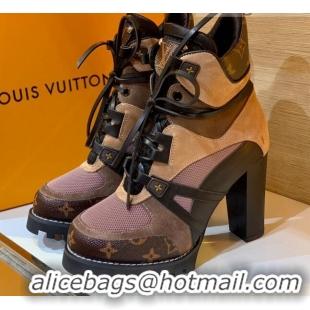 Top Quality Louis Vuitton Star Trail Ankle Short Boot 1A94NM Khaki