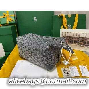 Spot Bulk Goyard Boeing 25 Travel Toilet Bag G8741 Dark Grey