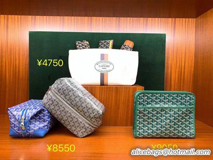 Spot Bulk Goyard Boeing 25 Travel Toilet Bag G8741 Dark Grey