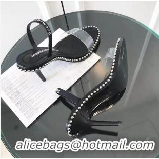 Hot Fashion Alexander Wang High Quality Pums AW7850 Black