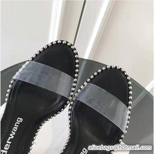 Hot Fashion Alexander Wang High Quality Pums AW7850 Black