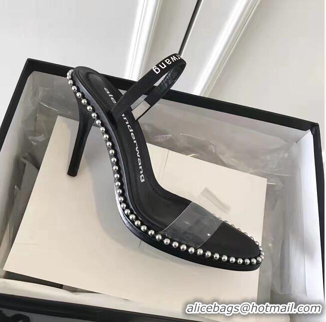 Hot Fashion Alexander Wang High Quality Pums AW7850 Black