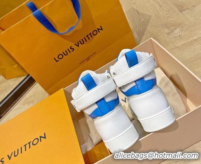 Good Product Louis Vuitton Boombox Sneaker Boots 112454 Blue