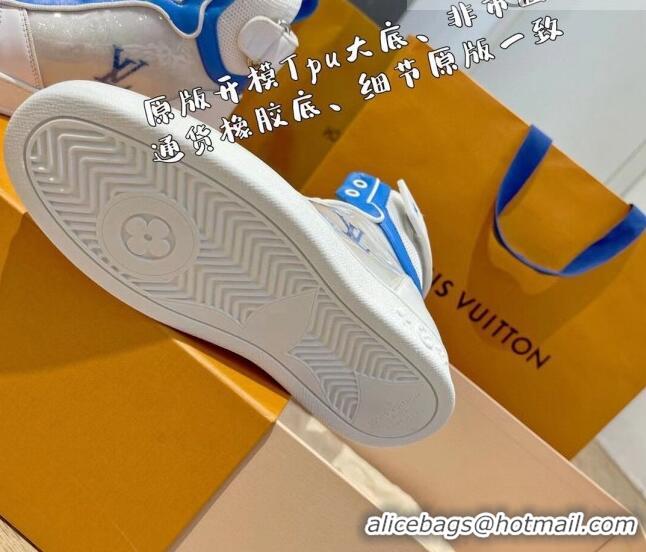 Good Product Louis Vuitton Boombox Sneaker Boots 112454 Blue