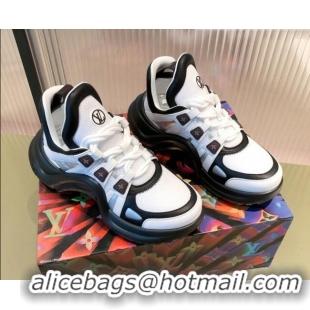 Grade Design Louis Vuitton LV Archlight Fabric Sneakers Black/White 112467