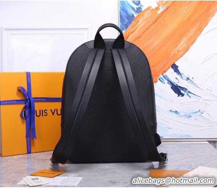 Traditional Discount Louis Vuitton Taiga cowhide leather BACKPACK M30258 BLACK