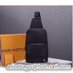 Well Crafted Louis Vuitton AVENUE SLING BAG M30801 black